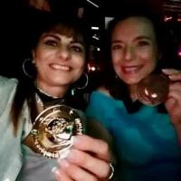 MEDAILLEES du WCDF WORLD - RICARD Valérie - MODICA Danielle