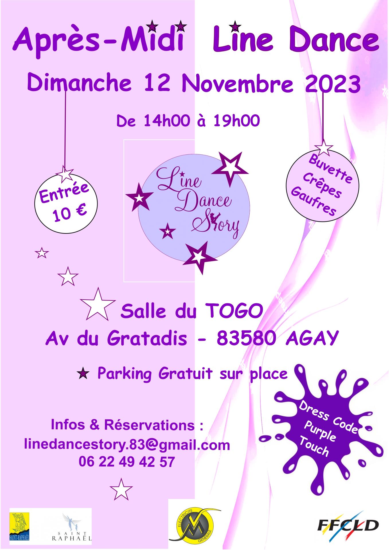 Affiche bal 12 11 2023