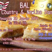 Affiche bal galette 20 janvier 2019