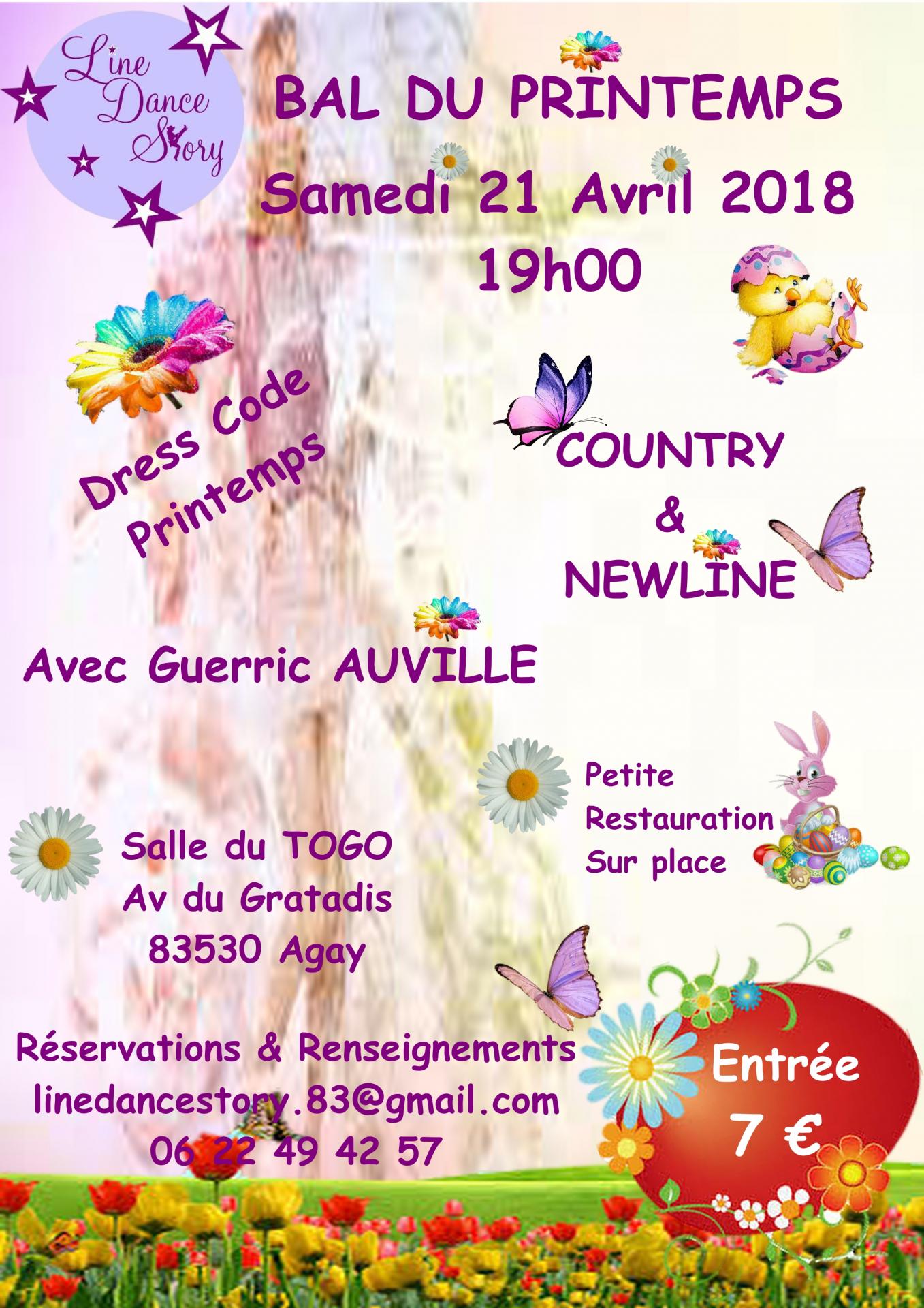 Affiche bal printemps 21 04 2018